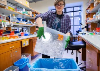 Lab waste recycling innovations for more environmentally friendly research