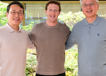 Chief of Samsung Lee meets CEOs of Meta, Amazon, and Qualcomm to talk about AI