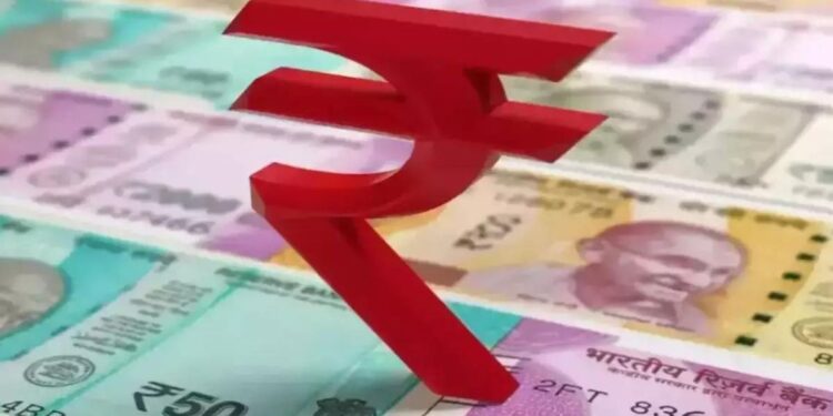 Rupee slips as rising bias is offset by a fall in Asian peers