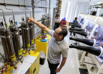 For the first time, dimetallocene with two distinct metal cores was synthesized