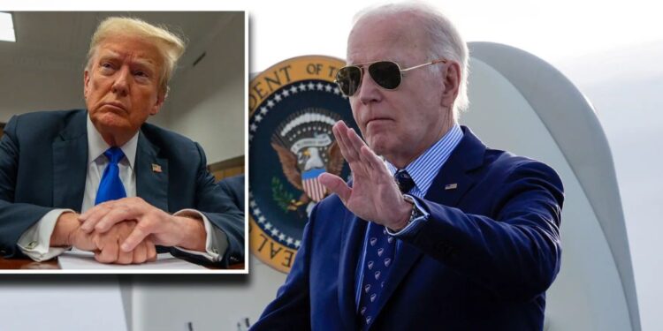 Biden Goes After Trump’s Felon Status at a Connecticut Fundraiser