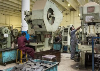 Following a slow May, private sector production growth soars in June