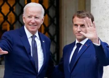 Biden and Macron