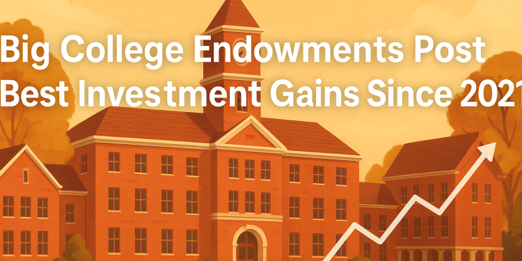 Big College Endowments Post Best Investment Gains Since 2021
