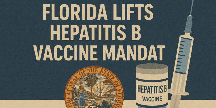 Florida Lifts Hepatitis B Vaccine Mandate Amid Rising Cases