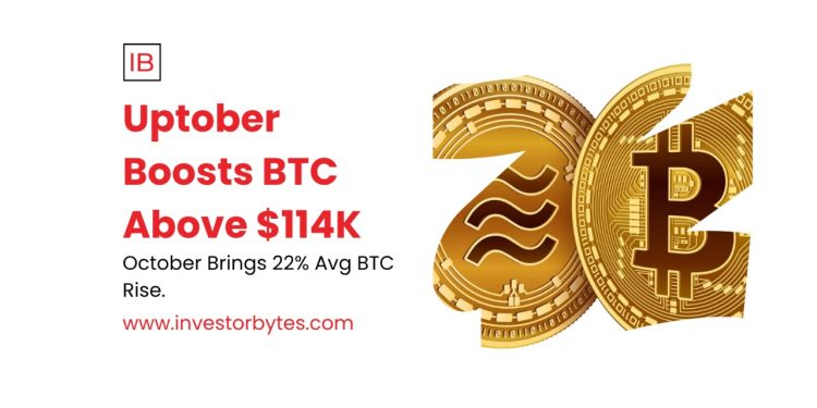 Bitcoin Climbs Above $114K as Uptober Nears