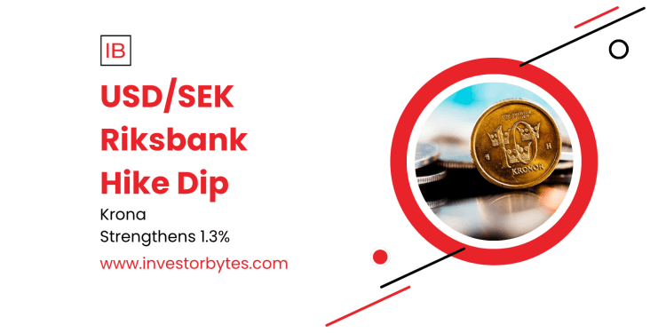 USD/SEK Riksbank Hike Dip: Krona Strengthens on Policy Lift