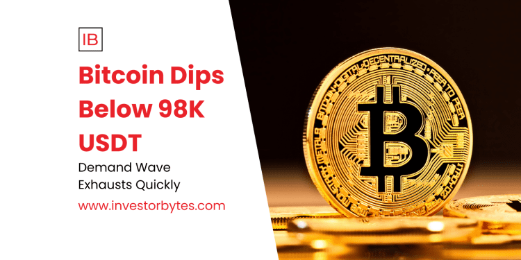 Bitcoin Trades Under 98K USDT: BTC Dips to $91,752 Low Amid ETF Outflows and $1.2T Market Cap Wipeout