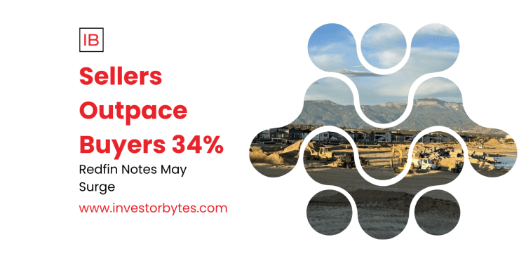 Sellers Outpace Buyers 34%