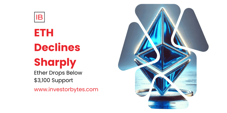 ETH Declines Sharply: Wobbles Below $3,050 as ETF Exodus Tops $219M