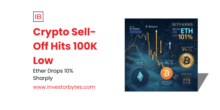 Crypto Sell-Off Hits 100K Low: $1.2 Trillion Wipeout Erases BTC Gains as Leverage Unwinds