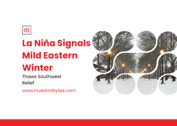 La Niña Signals Mild Eastern Winter