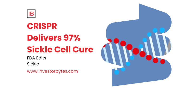 CRISPR Delivers 97% Sickle Cell Cure