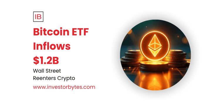 Bitcoin ETF Inflows $1.2B