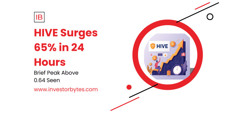 HIVE Surges 65% in 24 Hours: Hive Blockchain Token Rockets to $0.628 Amid DeFi Volume Spike and Network Upgrades