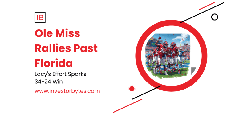 Ole Miss Rallies Past Florida: Lacy’s Record Rush Ignites Rebels’ Rally, Locking CFP At-Large Bid in Record Crowd