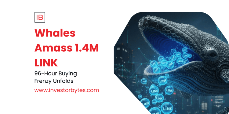 Whales Amass 1.4M LINK