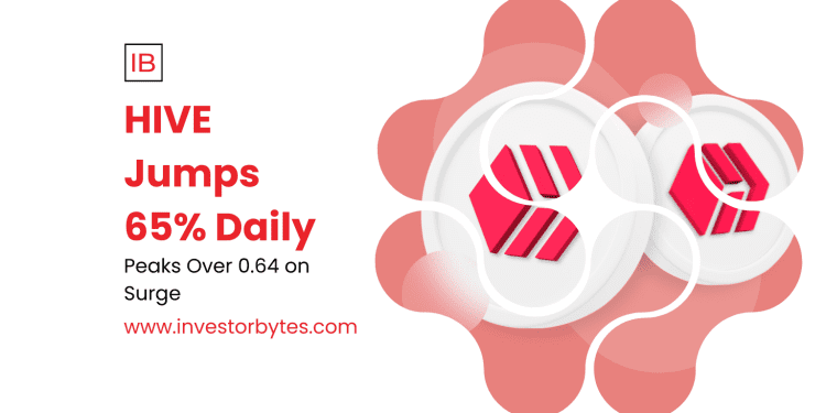 HIVE Jumps 65% Daily: Bitcoin Miner’s Record Revenue