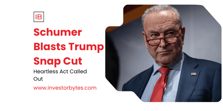 Schumer Blasts Trump SNAP Cut