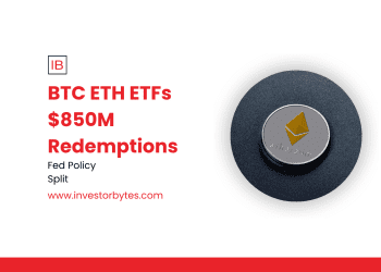 BTC ETH ETFs $850M Redemptions