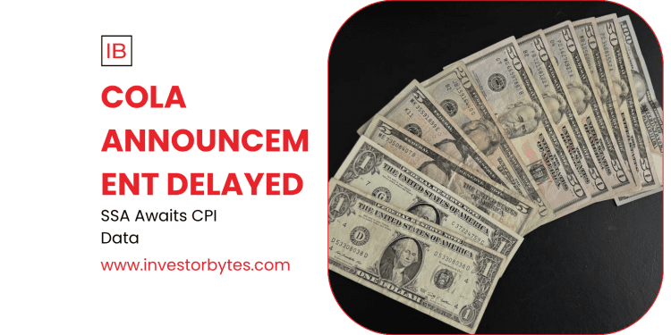 COLA Announcement Postponed