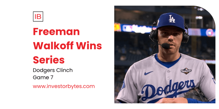 Freeman Walkoff Wins Series