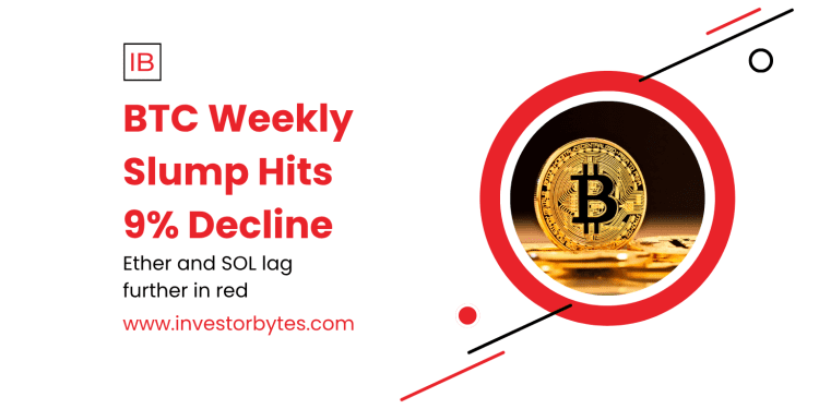 BTC Weekly Slump Hits 9% Decline: Risk-Off Rout Erases October Gains
