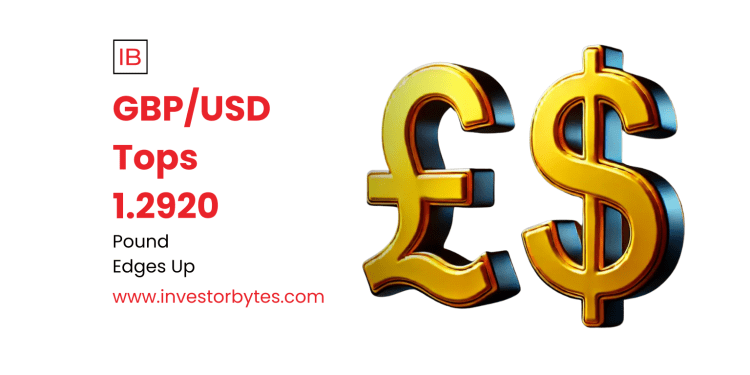 GBP/USD Tops 1.2920