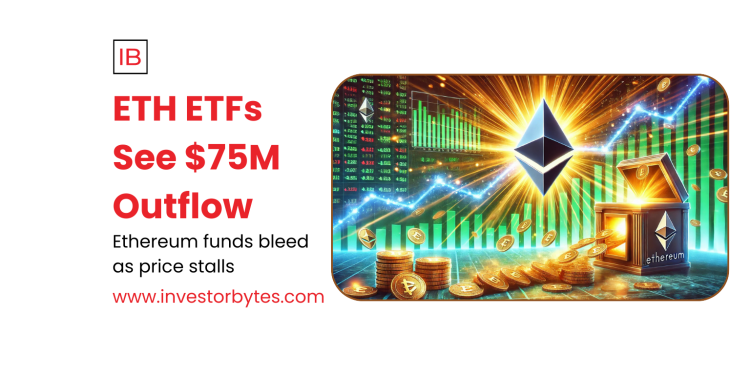 ETH ETFs See $75M Outflow