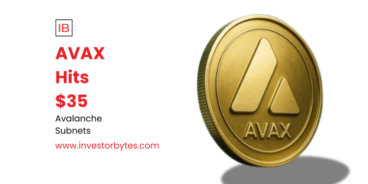 AVAX Hits $35