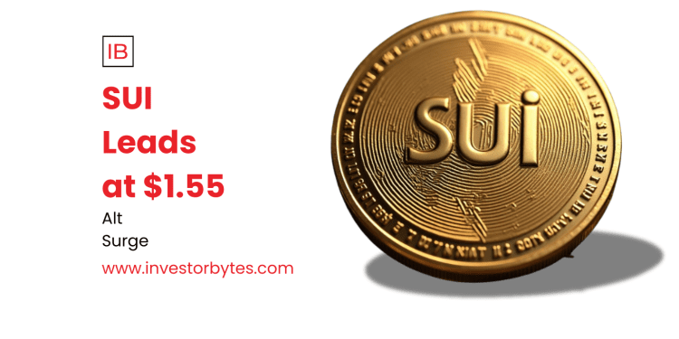 SUI Leads at $1.55