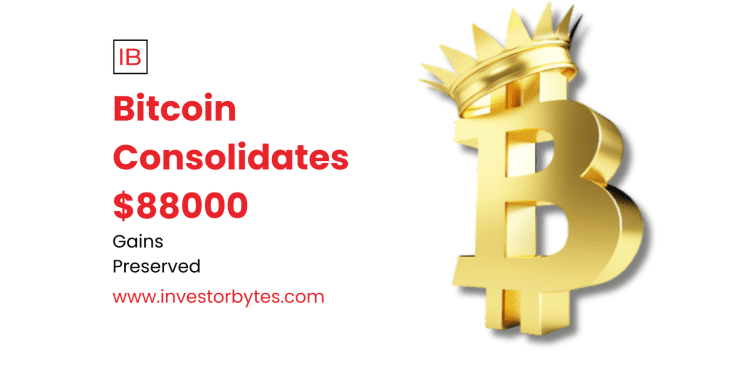 Bitcoin Consolidates $88000
