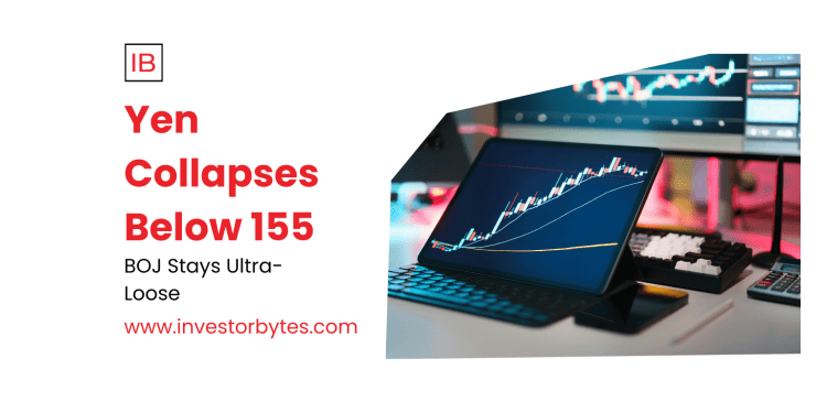 Yen Collapses Below 155