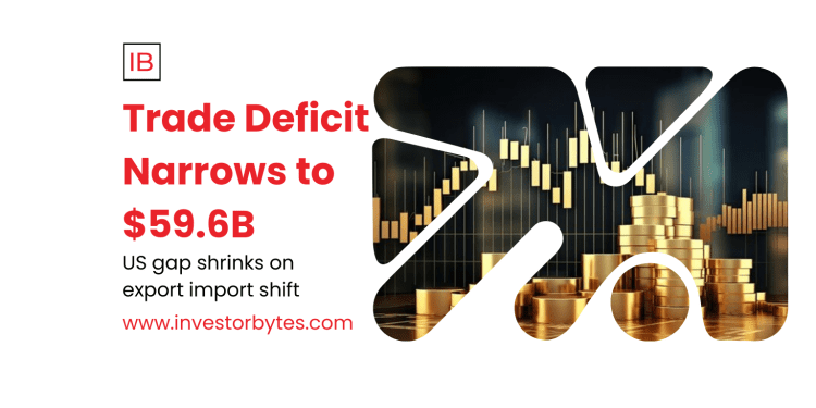 Trade Deficit Narrows to $59.6B