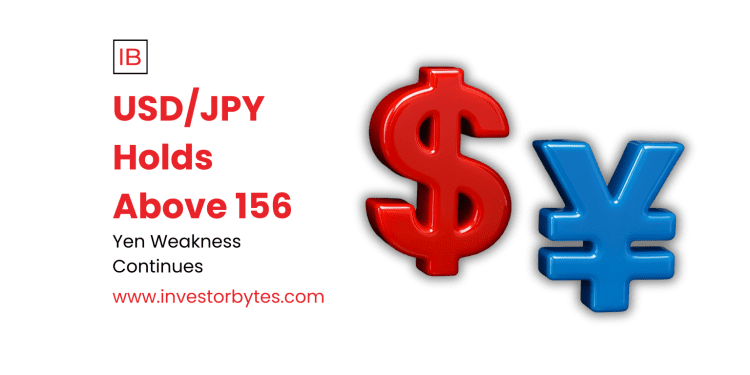 USD/JPY Holds Above 156
