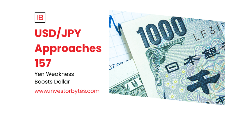 USD/JPY Approaches 157