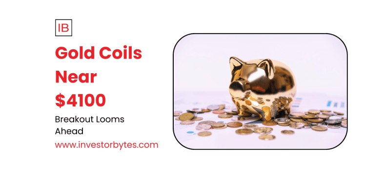 Gold Coils Near $4100