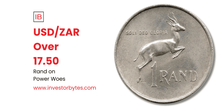 USD/ZAR Over 17.50