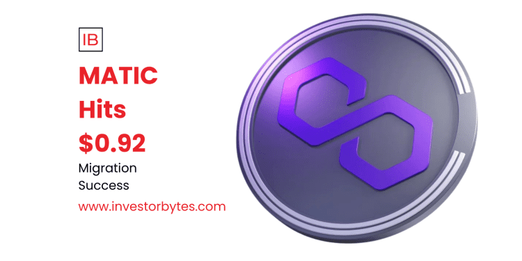 MATIC Hits $0.92