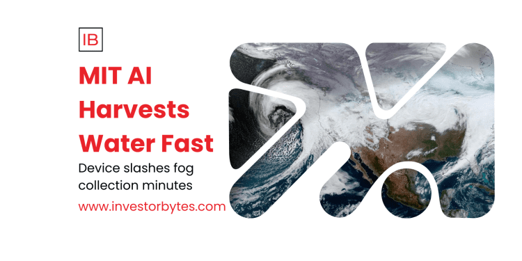 MIT AI Harvests Water Fast
