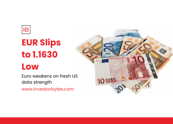 EUR Slips to 1.1630 Low