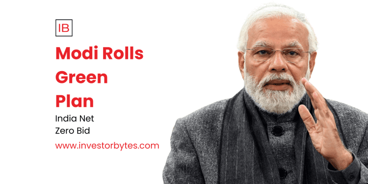 Modi Rolls Green Plan