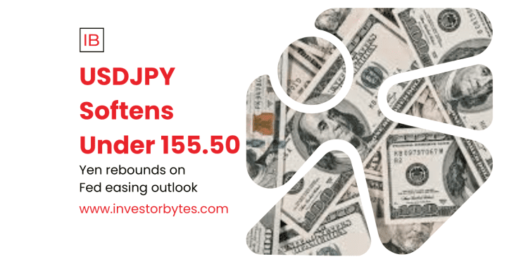 USD/JPY Softens Under 155.50