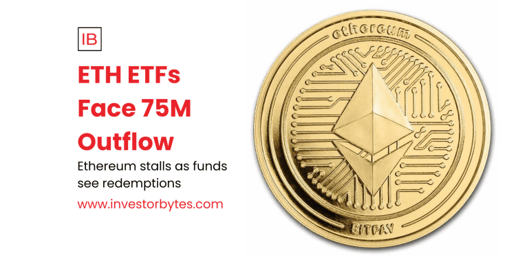 ETH ETFs Face 75M Outflow