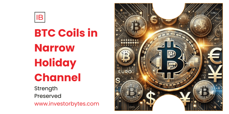 BTC Coils in Narrow Holiday Channel