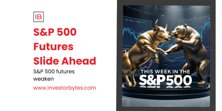 S&P 500 Futures Slide Ahead