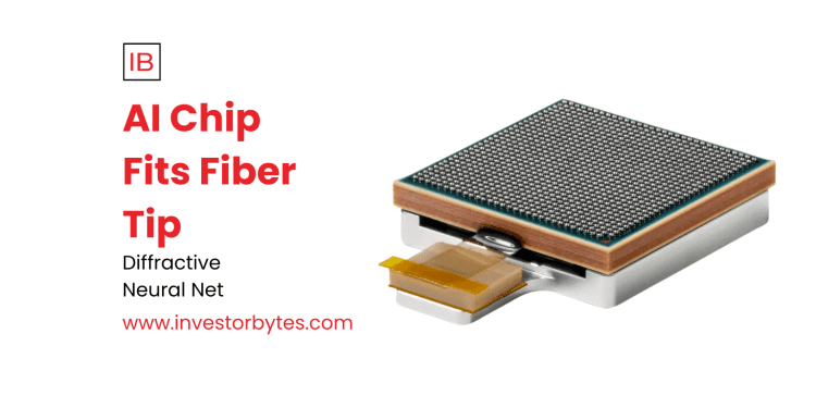 AI Chip Fits Fiber Tip