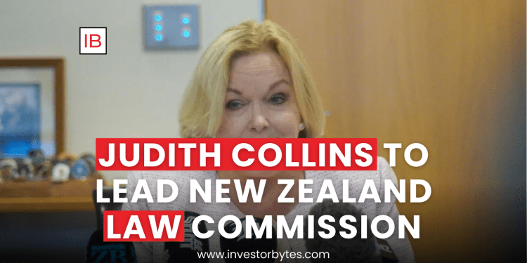 Judith Collins to Lead New Zealand Law Commission
