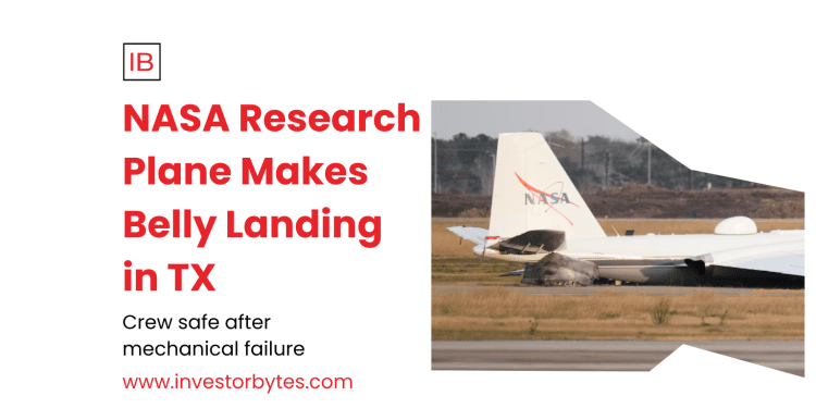 NASA Research Plane Makes Belly Landing in TX