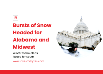 Bursts of Snow Headed for Alabama and Midwest